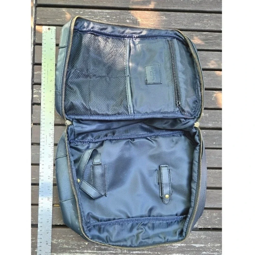 Johnnie Walker Blue Label Bill Amberg Leather Travel Case Bag Collector Promo